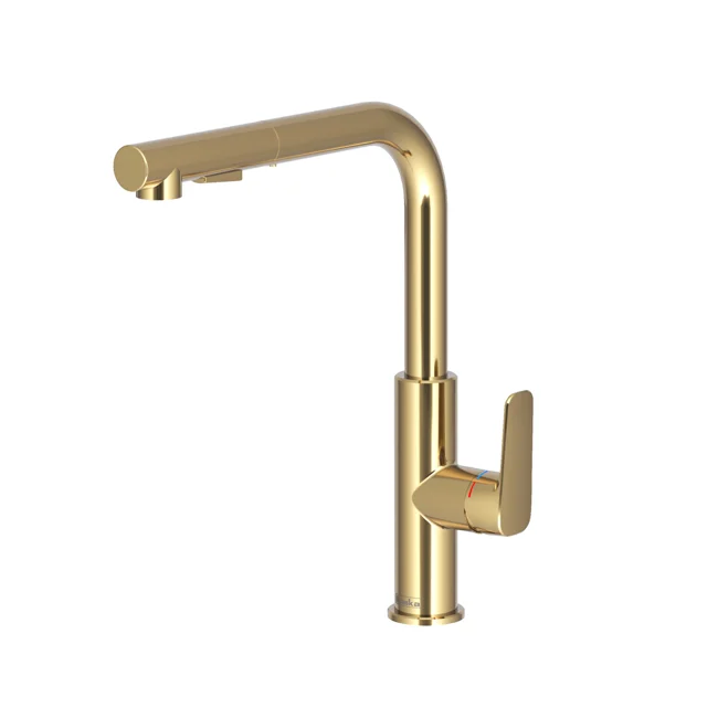 Lavin Kitchen Sink Faucet with pull-out sprayer Gold (PVD)