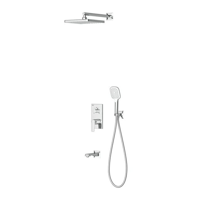 Simena Mix 3 Way Shower System Chrome